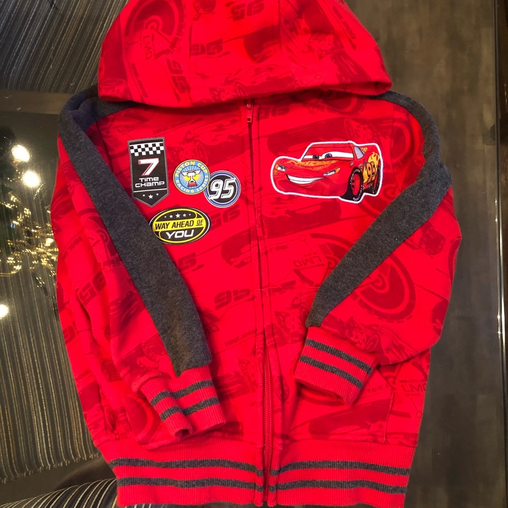 Cars zip front sweat jacket